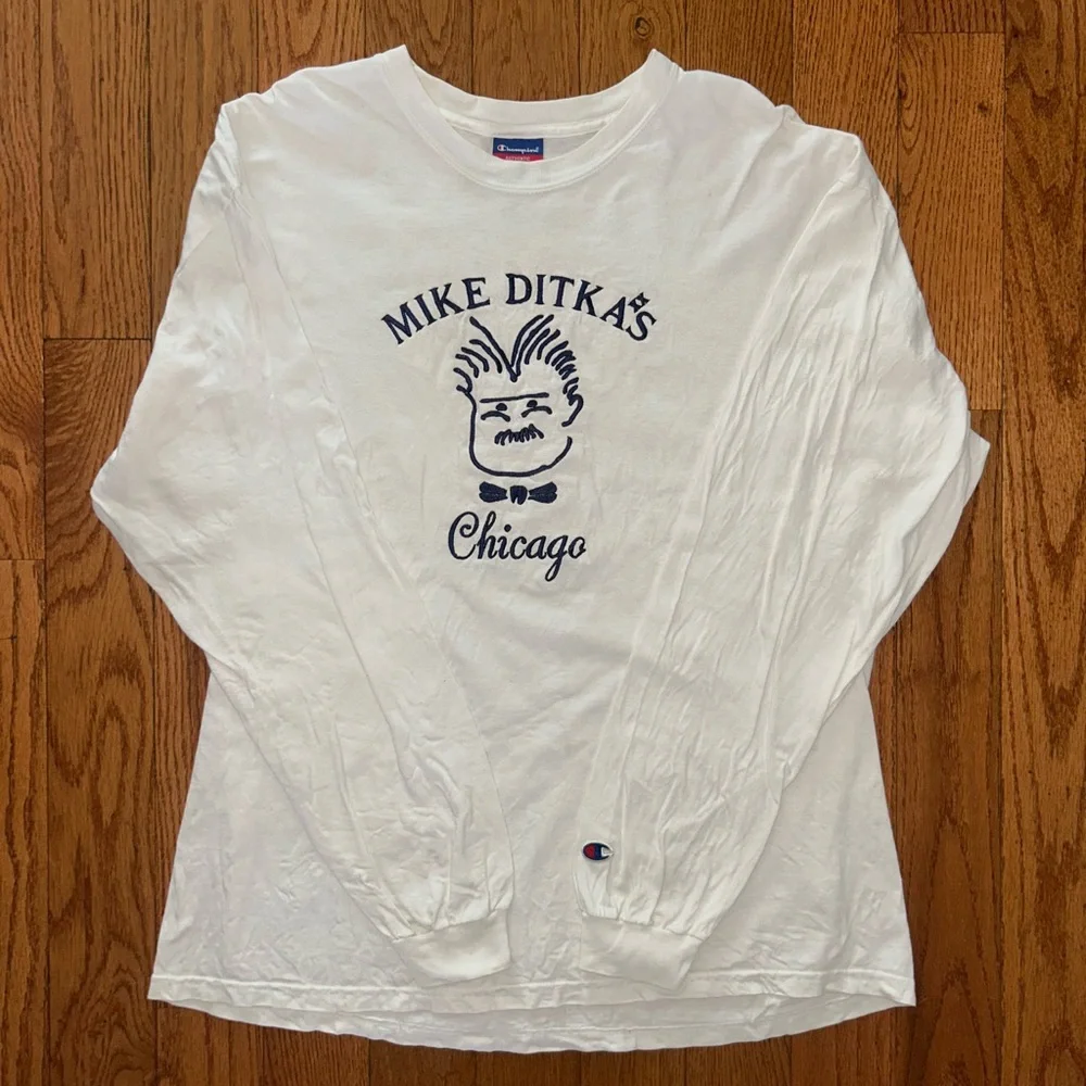 Mike Ditka’s Chicago Champion LS Shirt Size XL - Picture 1 of 3